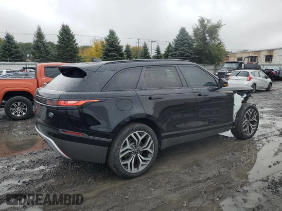 2018 Land Rover Range Rover Velar R-Dynamic HSE with VIN SALYM2RX5JA734253, listed as a Copart auction lot 74901694 with 91,711 mi miles and Salvage Title. Bid and sale history available at carsss.com. Image 3.