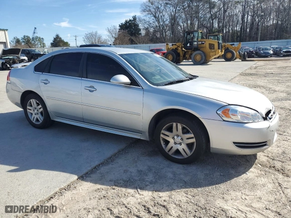 2012 Chevrolet Impala LT Retail with VIN 2G1WB5E33C1244828, listed as a Copart auction lot 45814545 with NaN miles and Salvage Title. Bid and sale history available at carsss.com. Image 4.