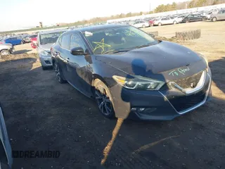 2016 Nissan Maxima SL with VIN 1N4AA6AP3GC411553, listed as a IAAI auction lot 41679632 with Not Provided miles and . Bid and sale history available at DreamBid. Image 1.