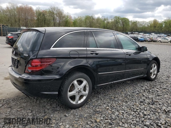 2009 Mercedes-Benz R 3.5L with VIN 4JGCB65E19A094875, listed as a Copart auction lot 55649045 with 117,626 mi miles and Clean Title. Bid and sale history available at carsss.com. Image 3.