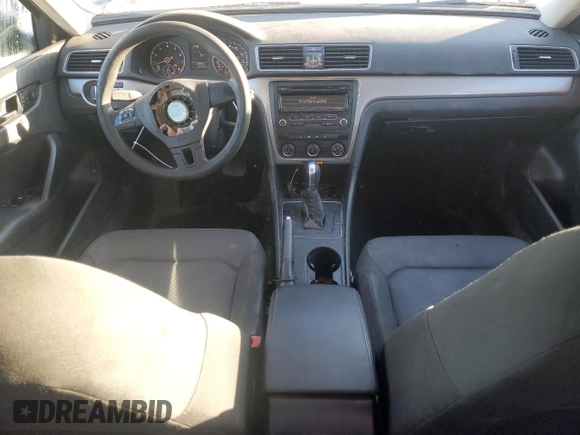 2015 Volkswagen Passat S with VIN 1VWAS7A36FC013288, listed as a Copart auction lot 76267614 with 145,434 mi miles and Salvage title. Bid and sale history available at DreamBid. Image 8.