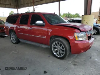 2013 Chevrolet Suburban LTZ with VIN 1GNSCKE03DR259448, listed as a Copart auction lot 62235514 with 0 mi miles and Salvage Title. Bid and sale history available at carsss.com. Image 4.