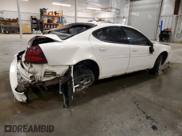 2005 Pontiac Grand Prix z VIN 2G2WP522251355169, wystawiony jako Copart lot #54298675 z przebiegiem 222 260 mil mil oraz Nie do naprawy • Non repairable. Historia ofert i sprzedaży dostępna na DreamBid. Obrazek 3.