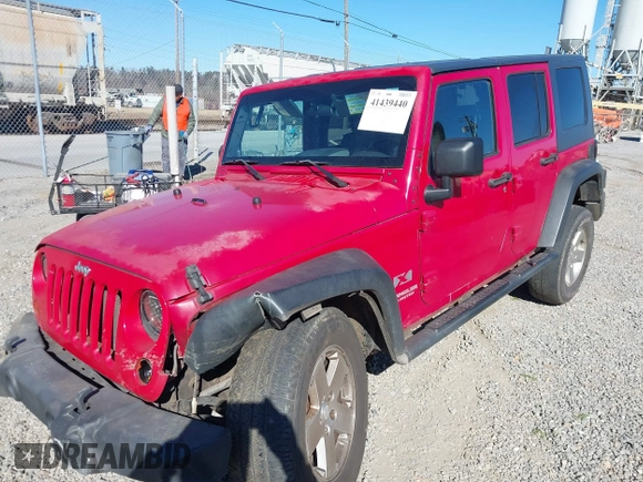 2008 Jeep Wrangler Unlimited X with VIN 1J4GB39188L649099, listed as a IAAI auction lot 41439440 with 211,291 mi miles and . Bid and sale history available at DreamBid. Image 17.