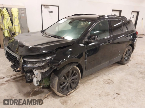 2023 Chevrolet Equinox RS with VIN 3GNAXMEG1PL236903, listed as a IAAI auction lot 41874915 with 45,940 mi miles and . Bid and sale history available at DreamBid. Image 17.