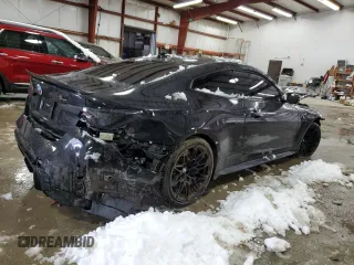 2021 BMW M4 Competition with VIN WBS33AZ0XMCG66716, listed as a Copart auction lot 44862645 with Not Provided miles and Salvage Title. Bid and sale history available at carsss.com. Image 3.