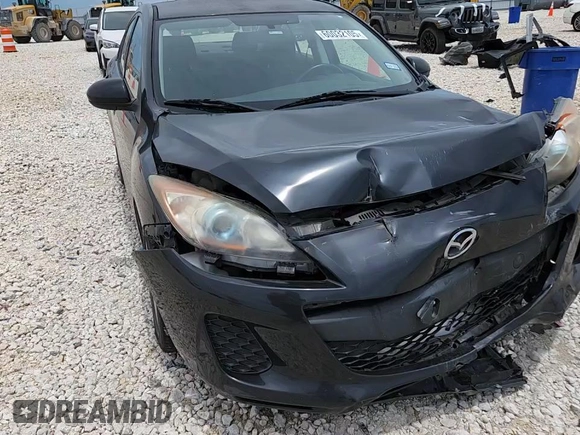 2013 Mazda 3 i Touring with VIN JM1BL1V79D1801389, listed as a Copart auction lot 60032105 with 123,384 mi miles and Salvage title. Bid and sale history available at DreamBid. Image 13.