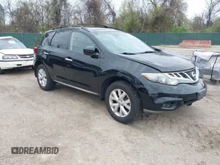 2011 Nissan Murano S with VIN JN8AZ1MW8BW187586, listed as a IAAI auction lot 42032510 with 131,702 mi miles and . Bid and sale history available at carsss.com. Image 1.