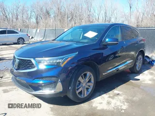 2021 Acura RDX w/Advance Package with VIN 5J8TC2H74ML015916, listed as a IAAI auction lot 41662208 with 40,678 mi miles. Bid and sale history available at carsss.com. Image 19.