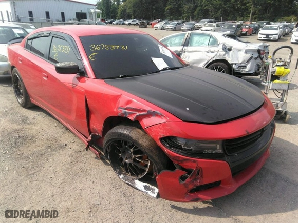 2016 Dodge Charger R/T with VIN 2C3CDXCT2GH179376, listed as a IAAI auction lot 36753731 with 98,710 mi miles. Bid and sale history available at carsss.com. Image 6.