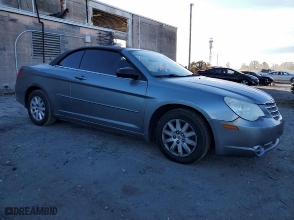2008 Chrysler Sebring LX with VIN 1C3LC45K38N247814, listed as a Copart auction lot 45515735 with 155,762 mi miles and Salvage Title. Bid and sale history available at carsss.com. Image 4.