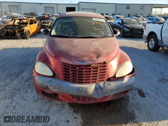 2002 Chrysler PT Cruiser Limited with VIN 3C8FY68B92T291534, listed as a Copart auction lot 50810214 with 75,371 mi miles and Salvage Title. Bid and sale history available at carsss.com. Image 5.