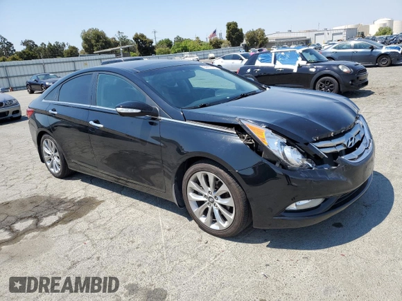 2012 Hyundai Sonata Limited with VIN 5NPEC4AB9CH468806, listed as a Copart auction lot 64427185 with 70,902 mi miles and Salvage title. Bid and sale history available at DreamBid. Image 4.