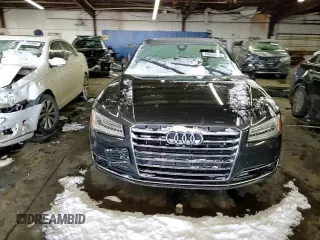 2015 Audi A8 L 4.0T with VIN WAU32AFD4FN007436, listed as a Copart auction lot 89020695 with 0 mi miles and Salvage Title. Bid and sale history available at carsss.com. Image 10.