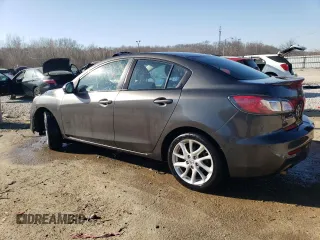 2012 Mazda 3 s Touring with VIN JM1BL1V59C1503499, listed as a Copart auction lot 47689635 with 99,291 mi miles and Salvage Title. Bid and sale history available at carsss.com. Image 2.