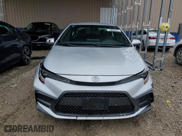 2021 Toyota Corolla SE with VIN 5YFS4MCE7MP065113, listed as a Copart auction lot 86147264 with 51,769 mi miles and Clean Title. Bid and sale history available at carsss.com. Image 5.