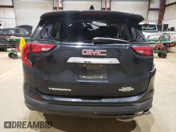 2020 GMC Terrain SLE with VIN 3GKALMEV9LL325491, listed as a Copart auction lot 46080575 with Not Provided miles and Non Repairable. Bid and sale history available at DreamBid. Image 6.