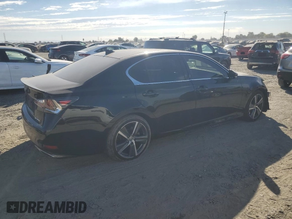 2016 Lexus GS 350 with VIN JTHBZ1BL8GA003341, listed as a Copart auction lot 74082904 with 99,026 mi miles and Salvage Title. Bid and sale history available at carsss.com. Image 3.