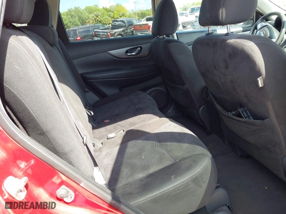 2015 Nissan Rogue S with VIN KNMAT2MT6FP557250, listed as a IAAI auction lot 41913569 with 152,931 mi miles. Bid and sale history available at carsss.com. Image 8.