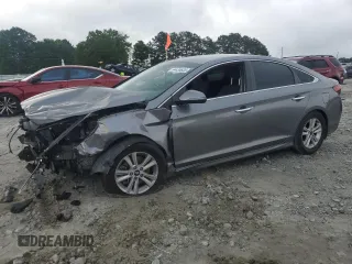 2018 Hyundai Sonata SEL with VIN 5NPE34AFXJH628627, listed as a Copart auction lot 54435635 with 104,991 mi miles and Salvage Title. Bid and sale history available at DreamBid. Image 1.