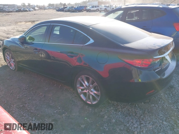 2017 Mazda Mazda6 Touring with VIN JM1GL1V59H1128257, listed as a IAAI auction lot 41503300 with 123,640 mi miles. Bid and sale history available at carsss.com. Image 3.