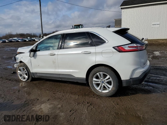 2020 Ford Edge SEL with VIN 2FMPK4J92LBB59890, listed as a Copart auction lot 48023155 with 0 mi miles and Non Repairable. Bid and sale history available at carsss.com. Image 2.