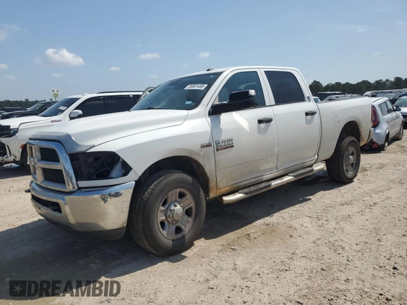 2018 Ram 2500 Tradesman with VIN 3C6UR4CJ7JG215219, listed as a Copart auction lot 55061495 with 177,075 mi miles and Salvage title. Bid and sale history available at DreamBid. Image 1.