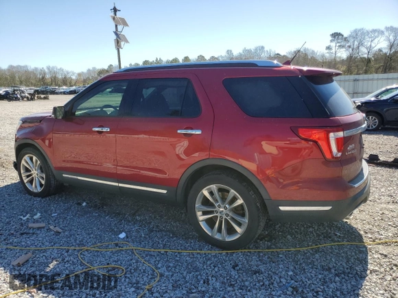 2018 Ford Explorer Limited with VIN 1FM5K7F81JGC47229, listed as a Copart auction lot 49345295 with 78,740 mi miles and Salvage Title. Bid and sale history available at carsss.com. Image 2.