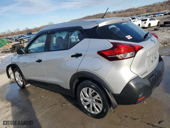 2018 Nissan Kicks SV with VIN 3N1CP5CU6JL505374, listed as a Copart auction lot 47534615 with 120,429 mi miles and Salvage Title. Bid and sale history available at carsss.com. Image 2.