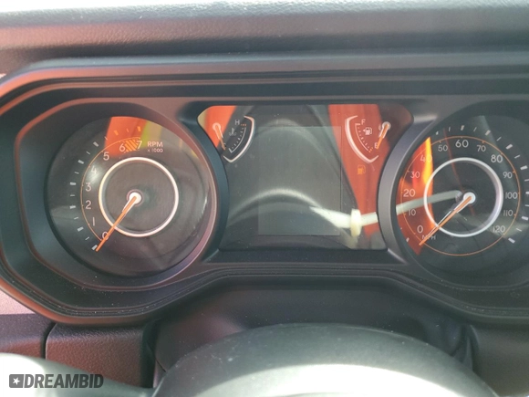 2024 Jeep Wrangler Sport with VIN 1C4PJXDG0RW261473, listed as a Copart auction lot 75140944 with 0 mi miles and Non Repairable. Bid and sale history available at carsss.com. Image 9.