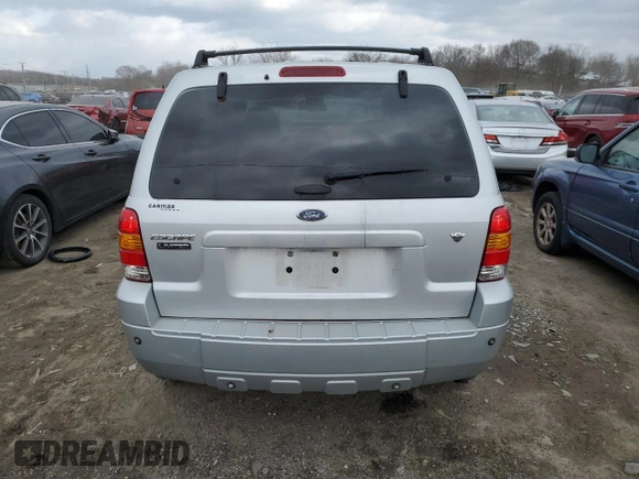 2007 Ford Escape Limited with VIN 1FMCU041X7KA29911, listed as a Copart auction lot 46101755 with 252,539 mi miles and Non repairable. Bid and sale history available at DreamBid. Image 6.