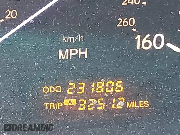 2004 Lexus LS 430 with VIN JTHBN36F740134774, listed as a IAAI auction lot 42023215 with 231,806 mi miles. Bid and sale history available at carsss.com. Image 7.
