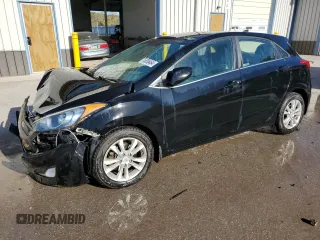 2013 Hyundai Elantra GT with VIN KMHD35LE6DU037206, listed as a Copart auction lot 76306464 with 0 mi miles and Salvage Title. Bid and sale history available at carsss.com. Image 1.