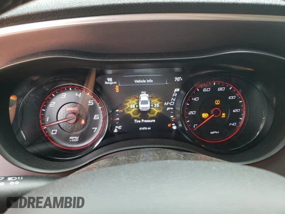 2019 Dodge Charger SXT with VIN 2C3CDXBG0KH715190, listed as a Copart auction lot 52751175 with 41,476 mi miles and Salvage Title. Bid and sale history available at carsss.com. Image 9.