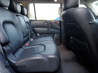 2019 Nissan Armada SV with VIN JN8AY2NC1K9584231, listed as a Copart auction lot 80300374 with 91,669 mi miles and Salvage Title. Bid and sale history available at carsss.com. Image 10.