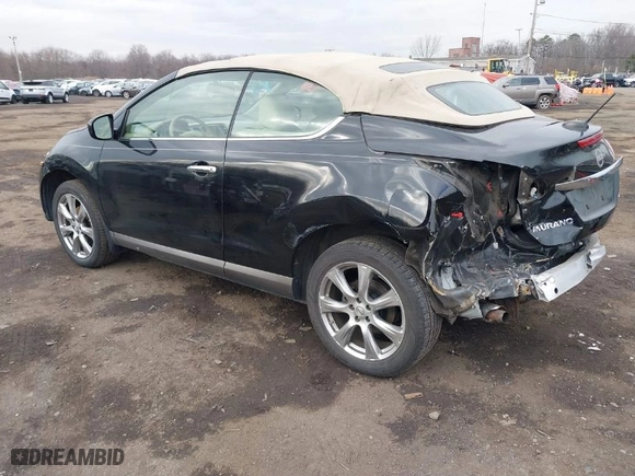 2014 Nissan Murano CrossCabriolet with VIN JN8AZ1FY7EW302102, listed as a IAAI auction lot 41314977 with 76,718 mi miles. Bid and sale history available at carsss.com. Image 3.