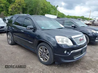 2012 GMC Acadia Denali z VIN 1GKKVTED0CJ327542, wystawiony jako IAAI lot #42307041 z przebiegiem 163 395 mil mil oraz . Historia ofert i sprzedaży dostępna na DreamBid. Obrazek 1.