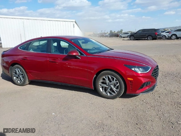 2023 Hyundai Sonata SEL with VIN KMHL64JA8PA273438, listed as a IAAI auction lot 41712943 with 47,592 mi miles. Bid and sale history available at carsss.com. Image 13.