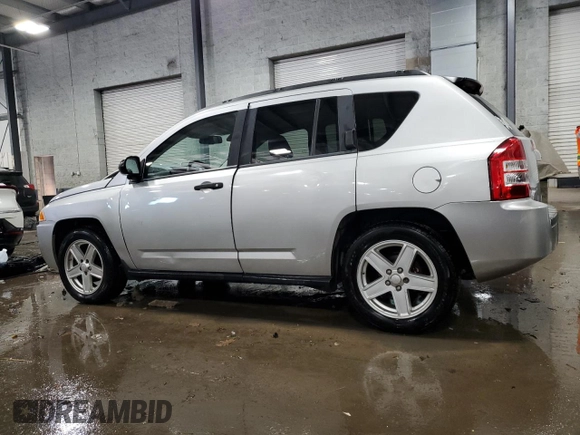 2007 Jeep Compass Sport with VIN 1J8FT47W37D123838, listed as a Copart auction lot 45653355 with 152,337 mi miles and Salvage Title. Bid and sale history available at carsss.com. Image 2.