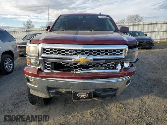 2014 Chevrolet Silverado 1500 LT with VIN 1GCRCREC7EZ408892, listed as a Copart auction lot 46632465 with 78,450 mi miles and Salvage Title. Bid and sale history available at DreamBid. Image 5.