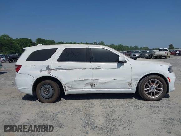 2021 Dodge Durango GT Plus with VIN 1C4RDHDG5MC602236, listed as a IAAI auction lot 42287588 with 130,122 mi miles and . Bid and sale history available at DreamBid. Image 12.