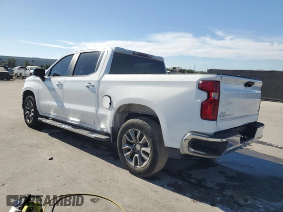 2020 Chevrolet Silverado 1500 LT with VIN 1GCPWCED6LZ117060, listed as a Copart auction lot 52917525 with 101,858 mi miles and Non Repairable. Bid and sale history available at carsss.com. Image 2.