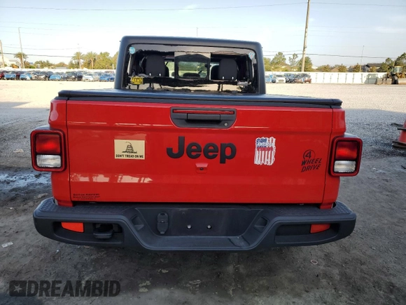2023 Jeep Gladiator Freedom z VIN 1C6HJTAG4PL507772, wystawiony jako Copart lot #54849325 z przebiegiem 31 036 mil mil oraz Nie do naprawy • Non repairable. Historia ofert i sprzedaży dostępna na DreamBid. Obrazek 6.