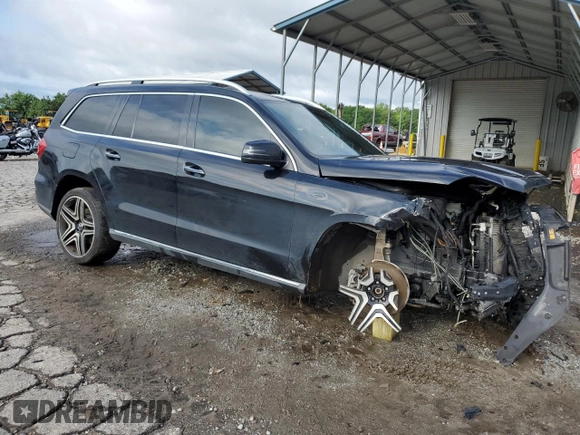 2019 Mercedes-Benz GLS 450 z VIN 4JGDF6EE1KB228423, wystawiony jako Copart lot #58850685 z przebiegiem 124 515 mil mil oraz Szkoda całkowita • Salvage title. Historia ofert i sprzedaży dostępna na DreamBid. Obrazek 4.