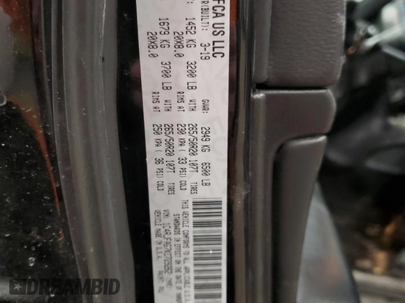 2019 Jeep Grand Cherokee Altitude with VIN 1C4RJFAG7KC729262, listed as a Copart auction lot 42108155 with 111,561 mi miles and Salvage Title. Bid and sale history available at carsss.com. Image 12.