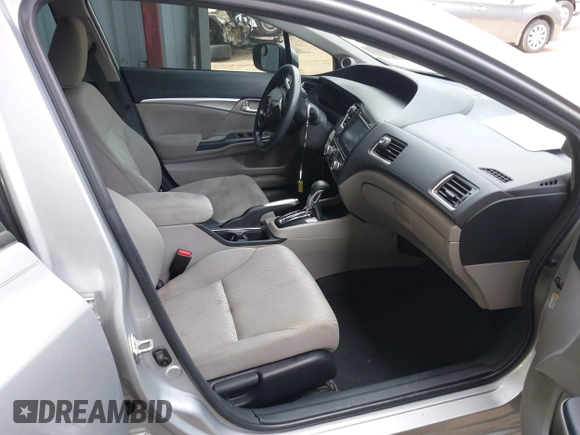 2014 Honda Civic Sedan EX with VIN 2HGFB2F86EH553768, listed as a IAAI auction lot 42042742 with 185,342 mi miles. Bid and sale history available at carsss.com. Image 5.