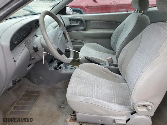 1998 Ford Escort ZX2 "Cool" with VIN 3FAKP1136WR243006, listed as a Copart auction lot 66299334 with 139,690 mi miles and Salvage Title. Bid and sale history available at carsss.com. Image 7.