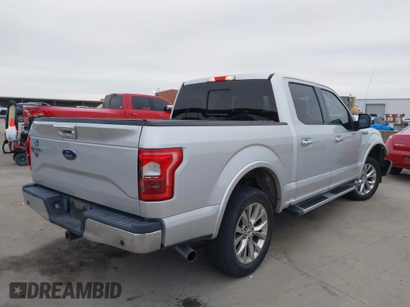 2017 Ford F-150 XL with VIN 1FTEW1CG2HKE13380, listed as a IAAI auction lot 41618638 with 41,225 mi miles. Bid and sale history available at carsss.com. Image 4.