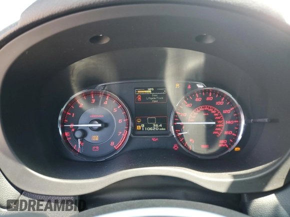 2015 Subaru WRX with VIN JF1VA1A68F9832935, listed as a Copart auction lot 54183005 with 110,620 mi miles and Clean Title. Bid and sale history available at carsss.com. Image 9.