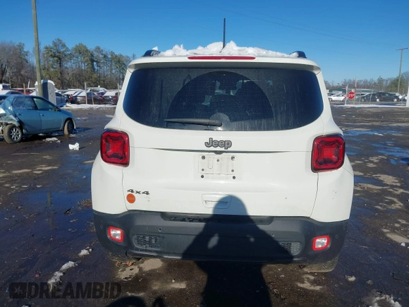 2021 Jeep Renegade Latitude with VIN ZACNJDB19MPN29234, listed as a IAAI auction lot 41238806 with 52,745 mi miles. Bid and sale history available at carsss.com. Image 16.